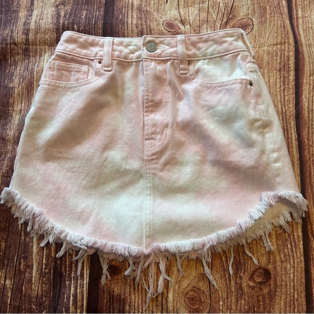 Women’s Pacsun Pink Tye Dye Skirt Size 24